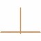 Ekena Millwork Eugene Smooth Timber Gable Bracket, Western Red Cedar, 108"W x 68"H x 1 1/2"D x 3 1/2"F, 15/12 Pitch GBW108X68X0204EUG00SWR - alternate 1